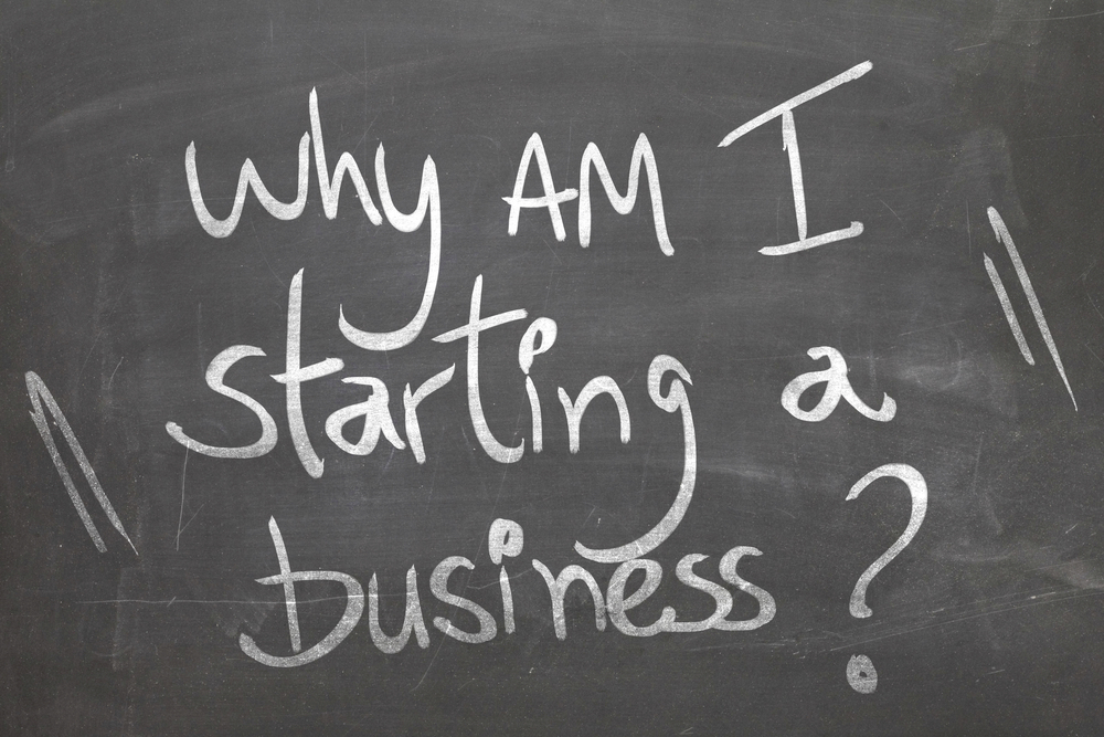 What are the main reasons for starting a business