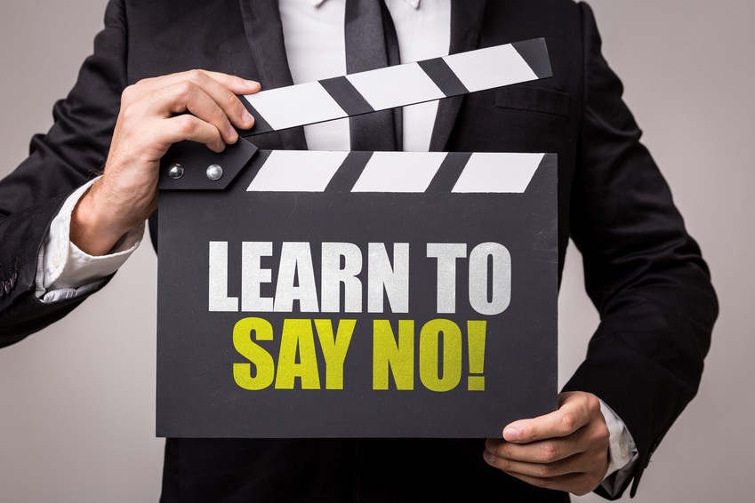 Saying No can Improve your Business